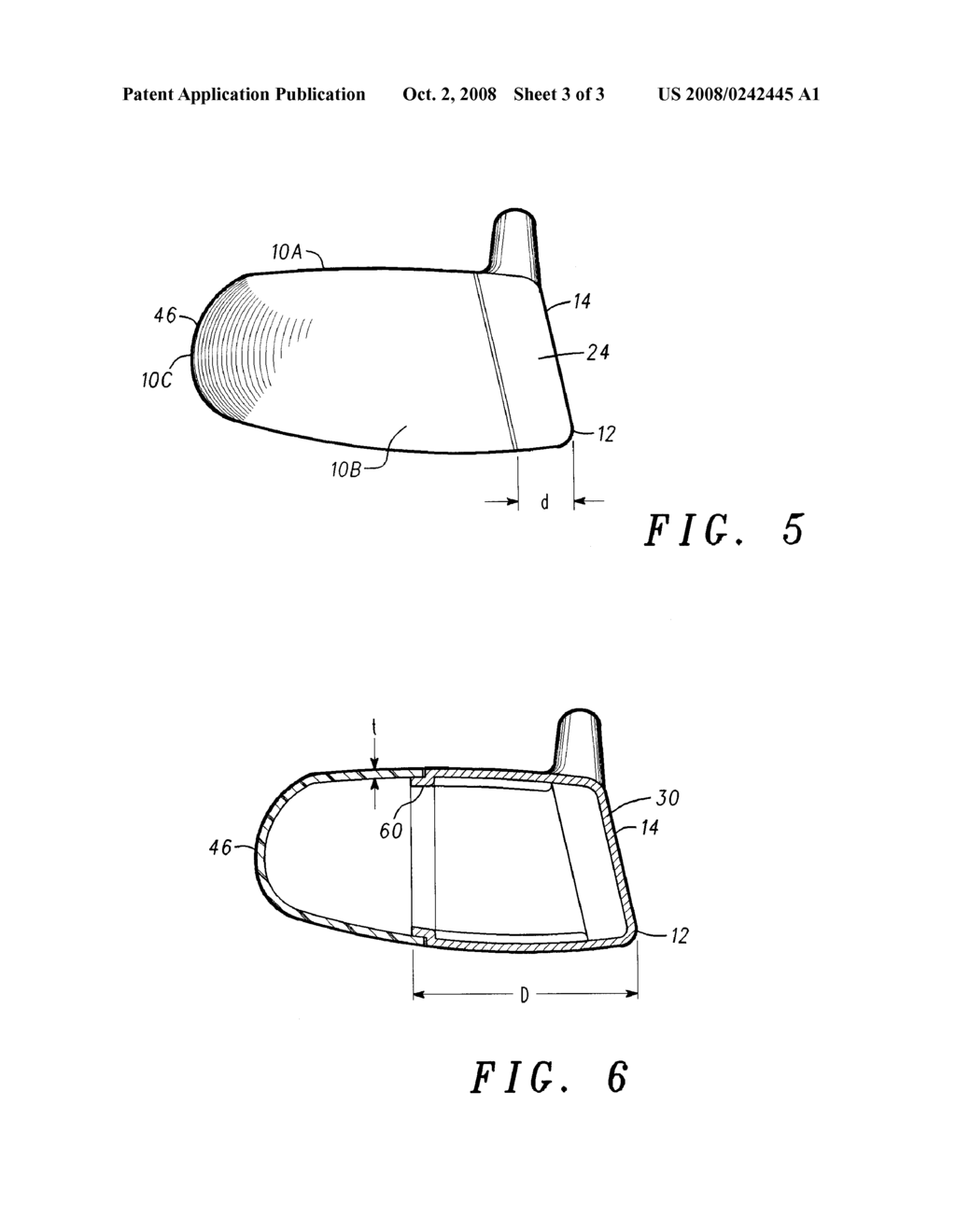 Golf Club Head with Non-Metallic Body - diagram, schematic, and image 04