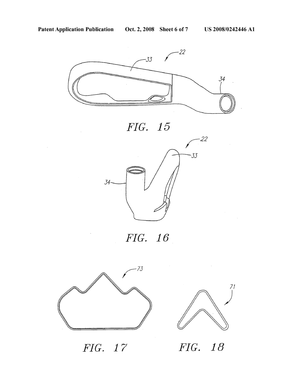 IRON GOLF CLUB WITH NANYCRYSTALLINE FACE INSERT - diagram, schematic, and image 07