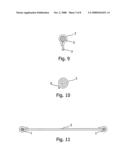 Ball travel-modifying device diagram and image