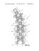  SIDE BOW CONVEYOR CHAIN WITH INNER AND OUTER CHAIN LINKS diagram and image