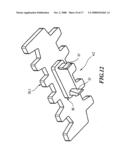  SIDE BOW CONVEYOR CHAIN WITH INNER AND OUTER CHAIN LINKS diagram and image