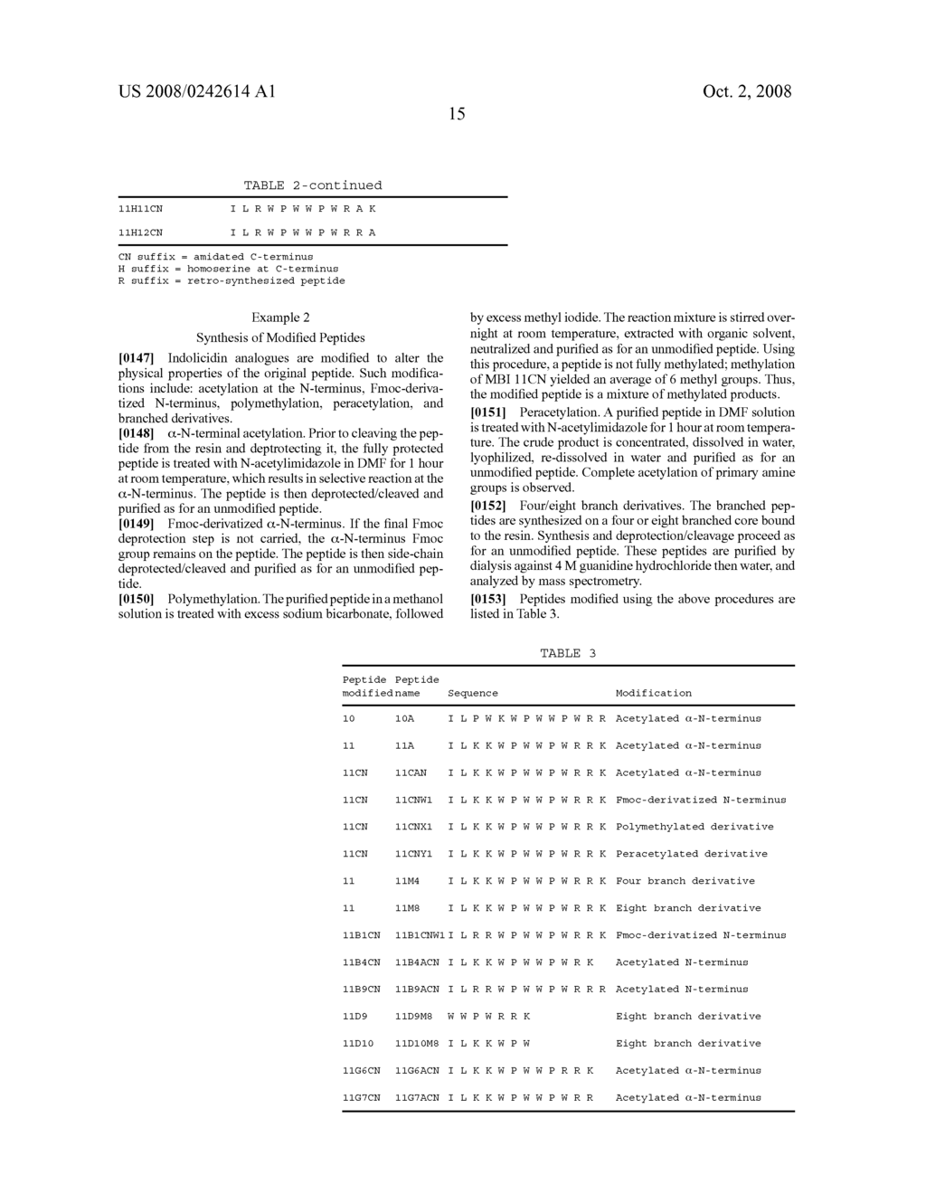 COMPOSITIONS AND METHODS FOR TREATING INFECTIONS USING ANALOGUES OF INDOLICIDIN - diagram, schematic, and image 34