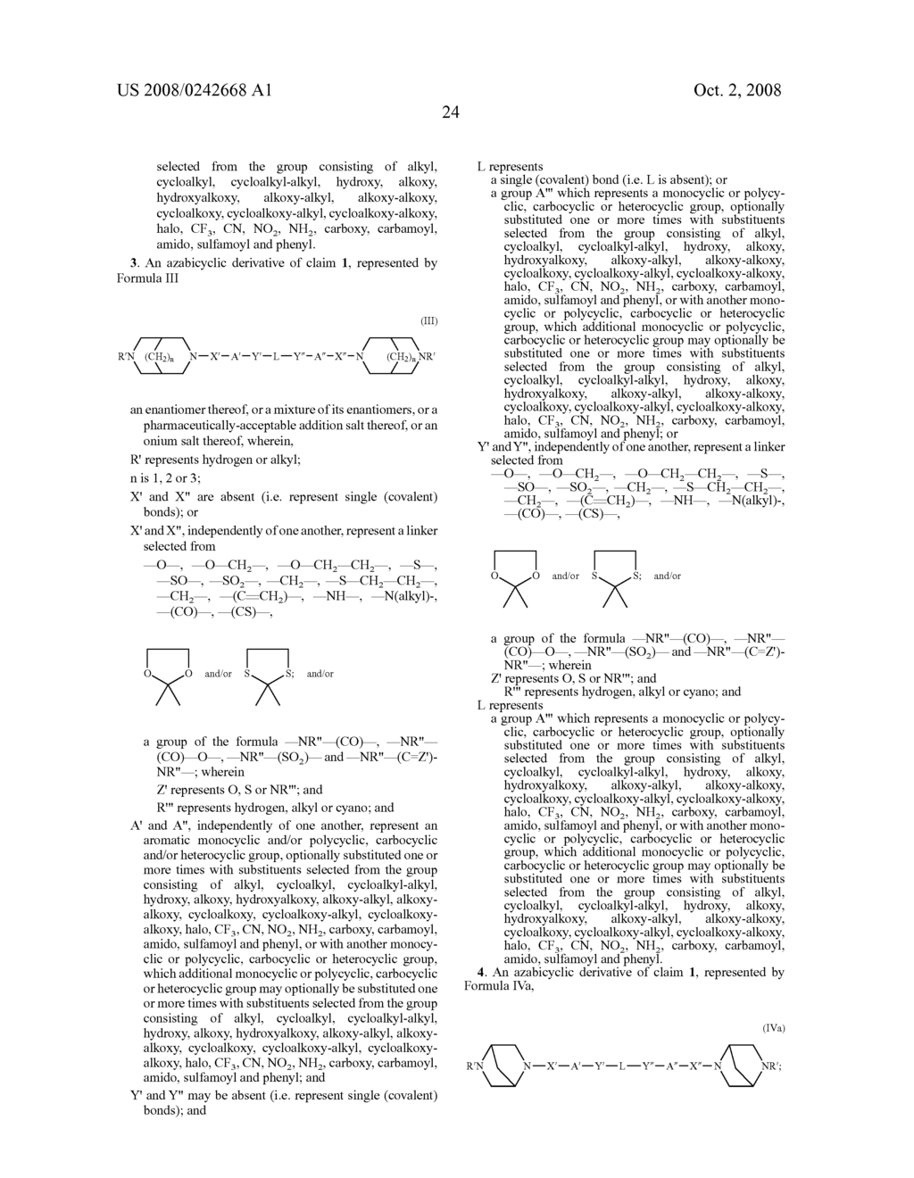 Dimeric Azacyclic Compounds and Their Use - diagram, schematic, and image 25