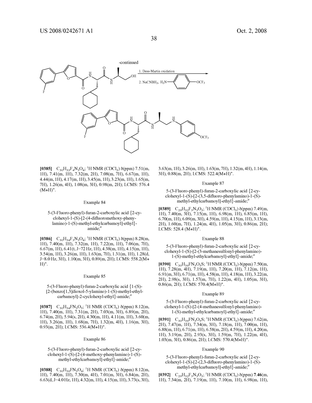 INHIBITORS OF CATHEPSIN S - diagram, schematic, and image 40