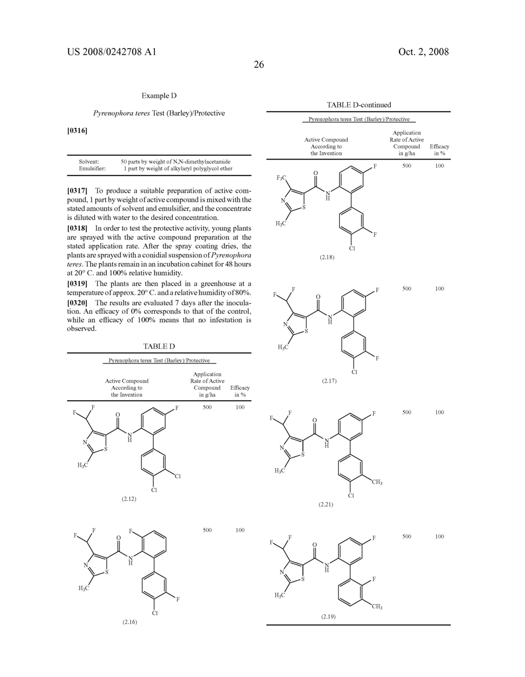 Biphenyl-Thiazolo-Carboxamides - diagram, schematic, and image 27