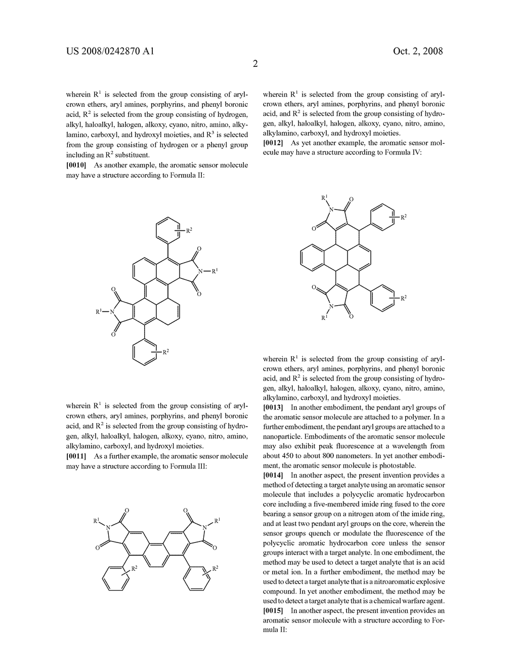 FLUORESCENT AROMATIC SENSORS AND THEIR METHODS OF USE - diagram, schematic, and image 14