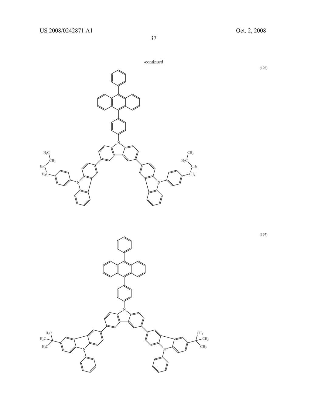 Organic compound, anthracene derivative, and light-emitting element, light-emitting device, and electronic device using anthracene derivative - diagram, schematic, and image 109