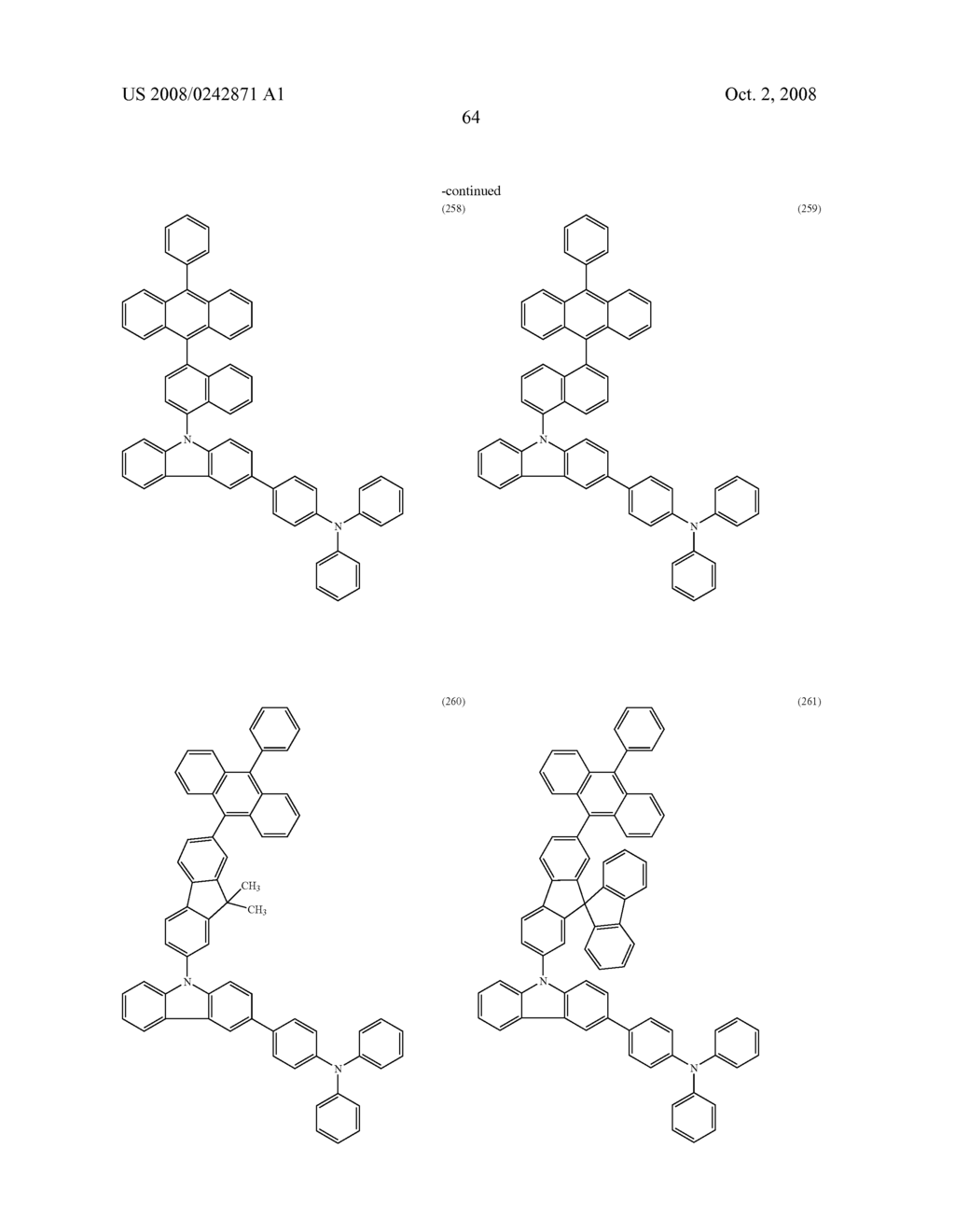 Organic compound, anthracene derivative, and light-emitting element, light-emitting device, and electronic device using anthracene derivative - diagram, schematic, and image 136