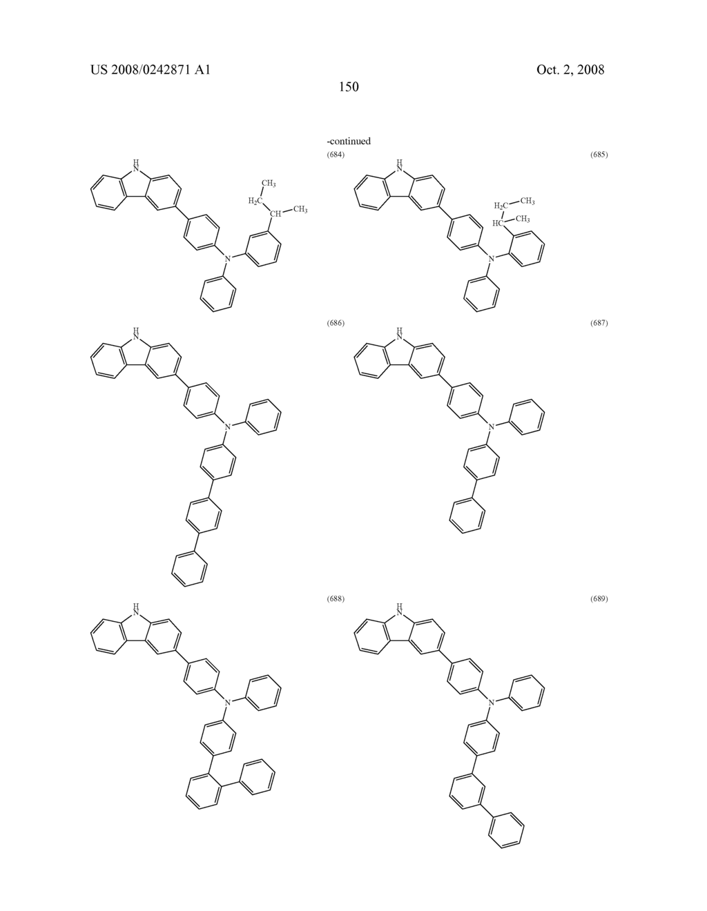 Organic compound, anthracene derivative, and light-emitting element, light-emitting device, and electronic device using anthracene derivative - diagram, schematic, and image 222