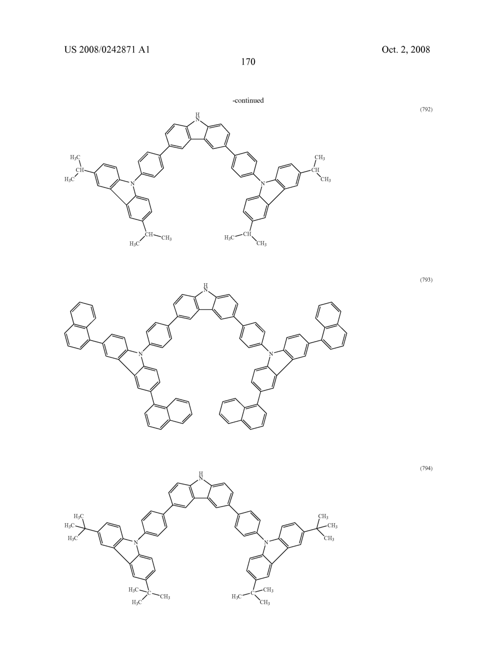 Organic compound, anthracene derivative, and light-emitting element, light-emitting device, and electronic device using anthracene derivative - diagram, schematic, and image 242