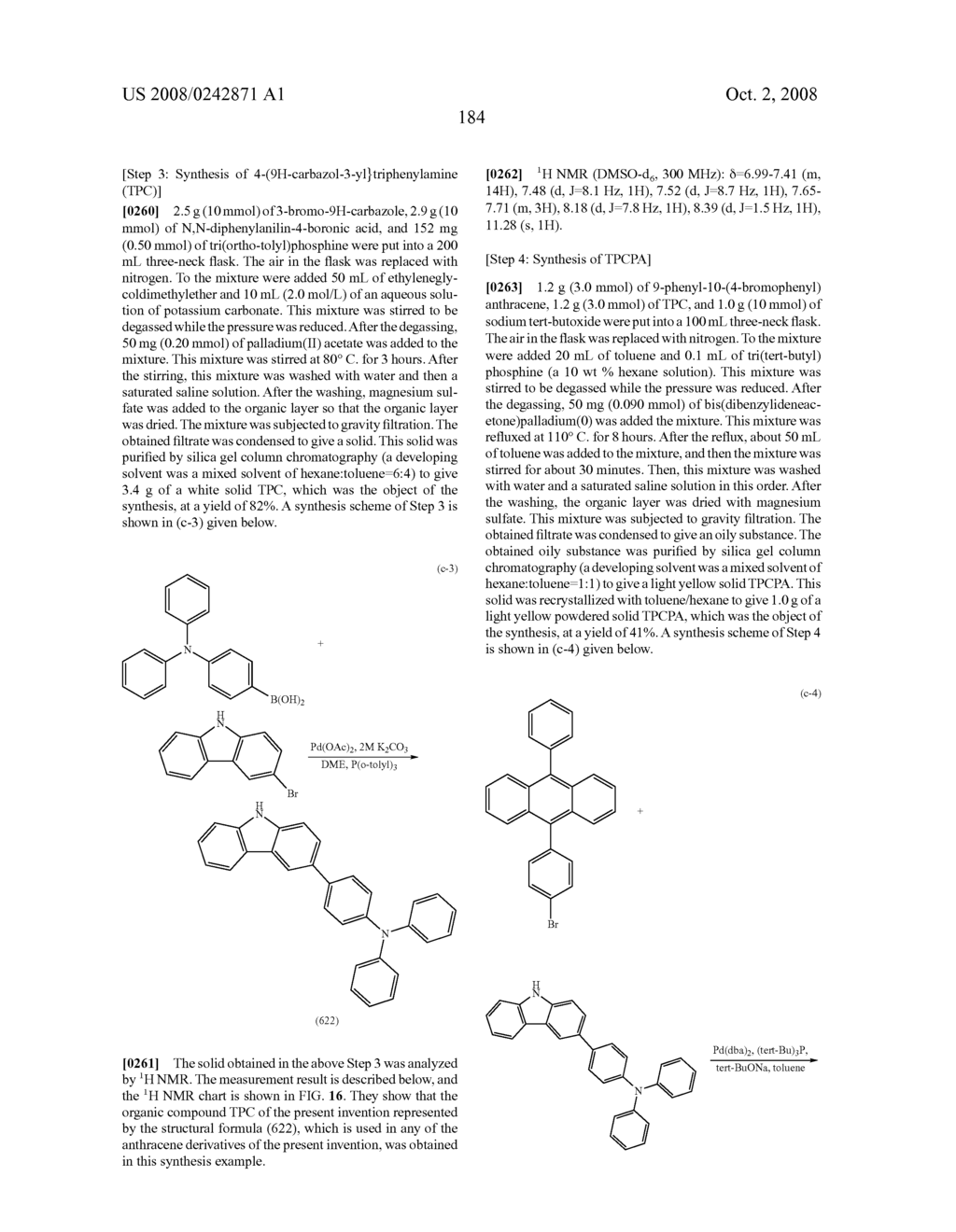 Organic compound, anthracene derivative, and light-emitting element, light-emitting device, and electronic device using anthracene derivative - diagram, schematic, and image 256