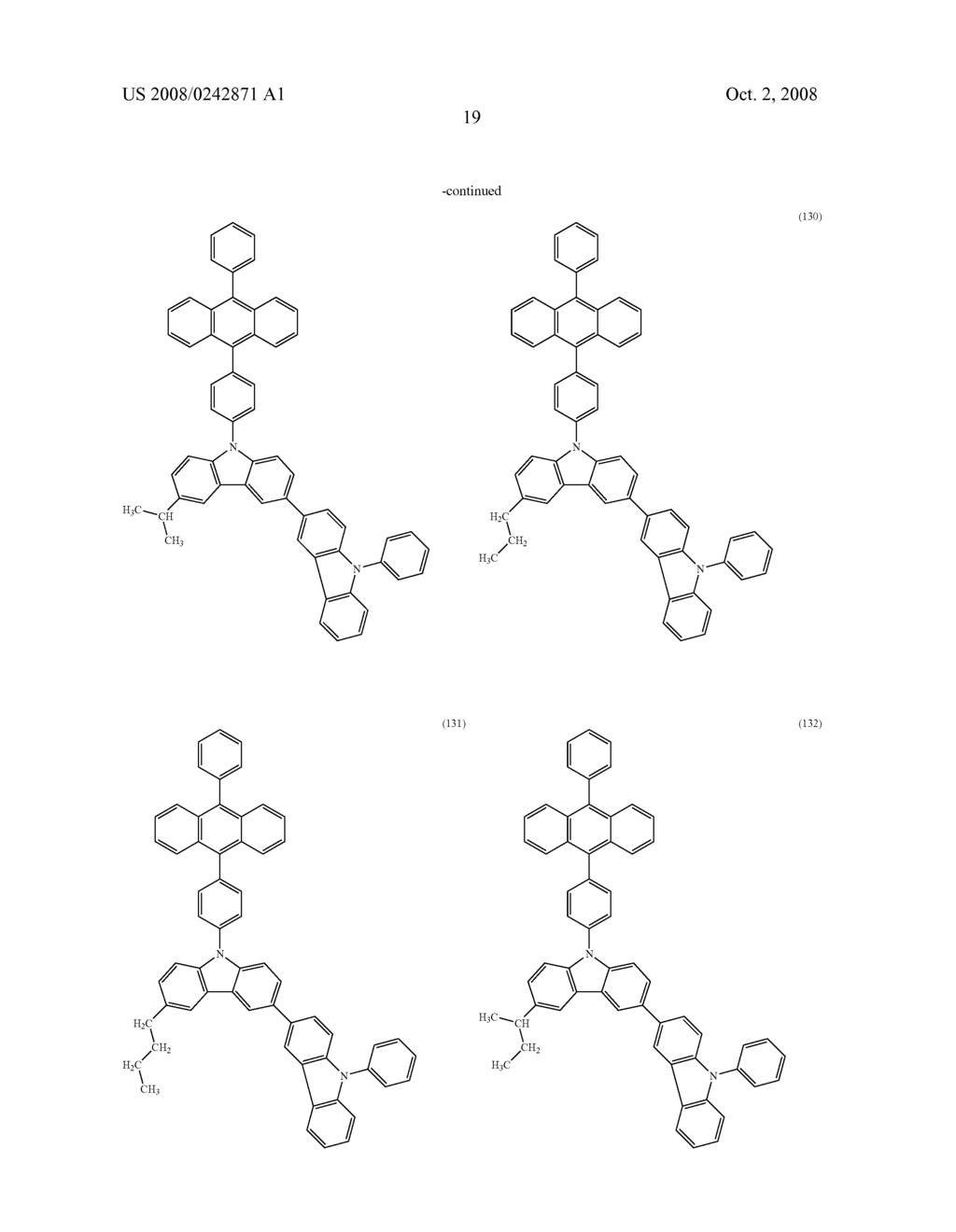 Organic compound, anthracene derivative, and light-emitting element, light-emitting device, and electronic device using anthracene derivative - diagram, schematic, and image 91
