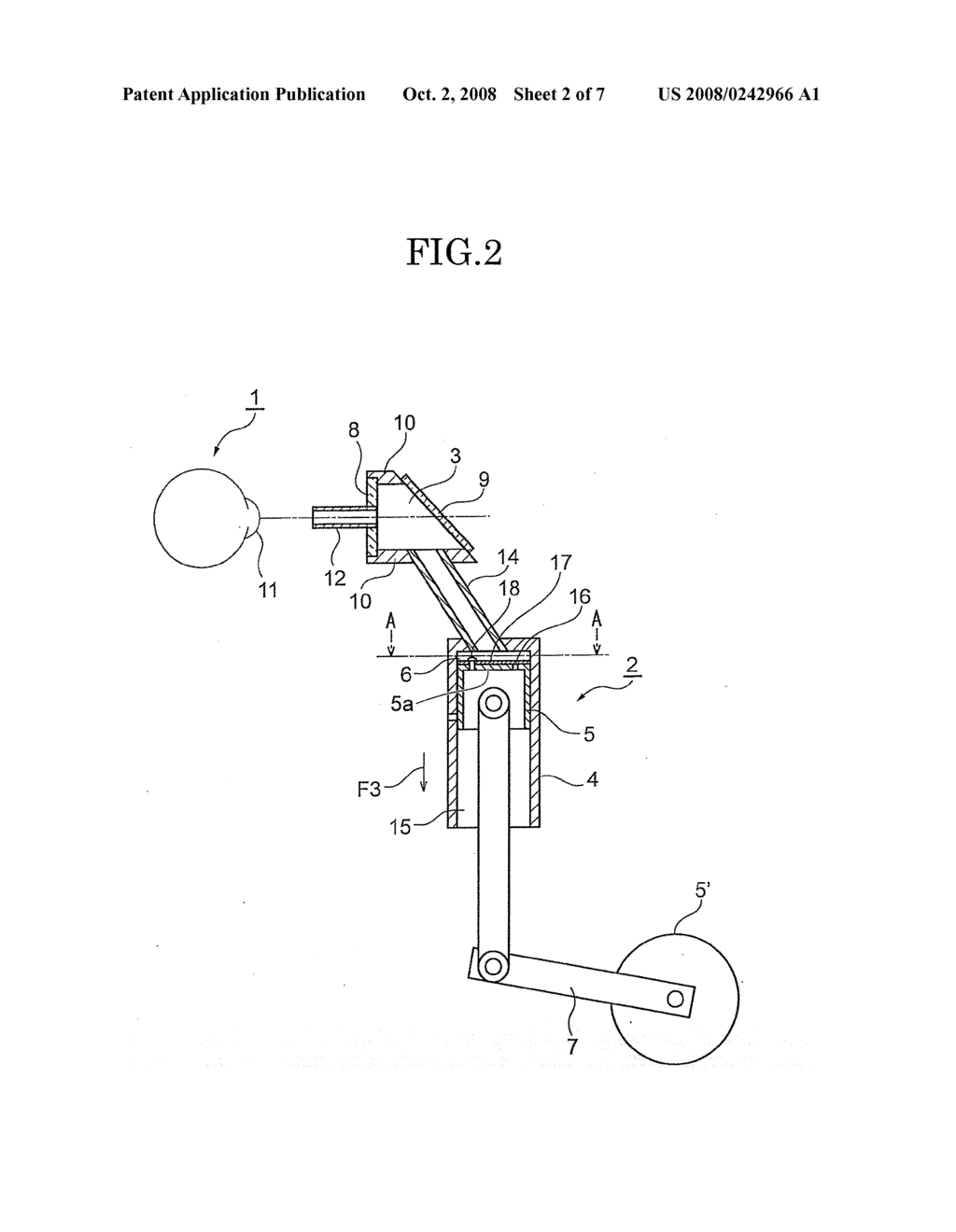 AIR PULSE DISCHARGING DEVICE FOR NONCONTACT TYPE TONOMETER AND NONCONTACT TYPE TONOMETER HAVING THE SAME - diagram, schematic, and image 03