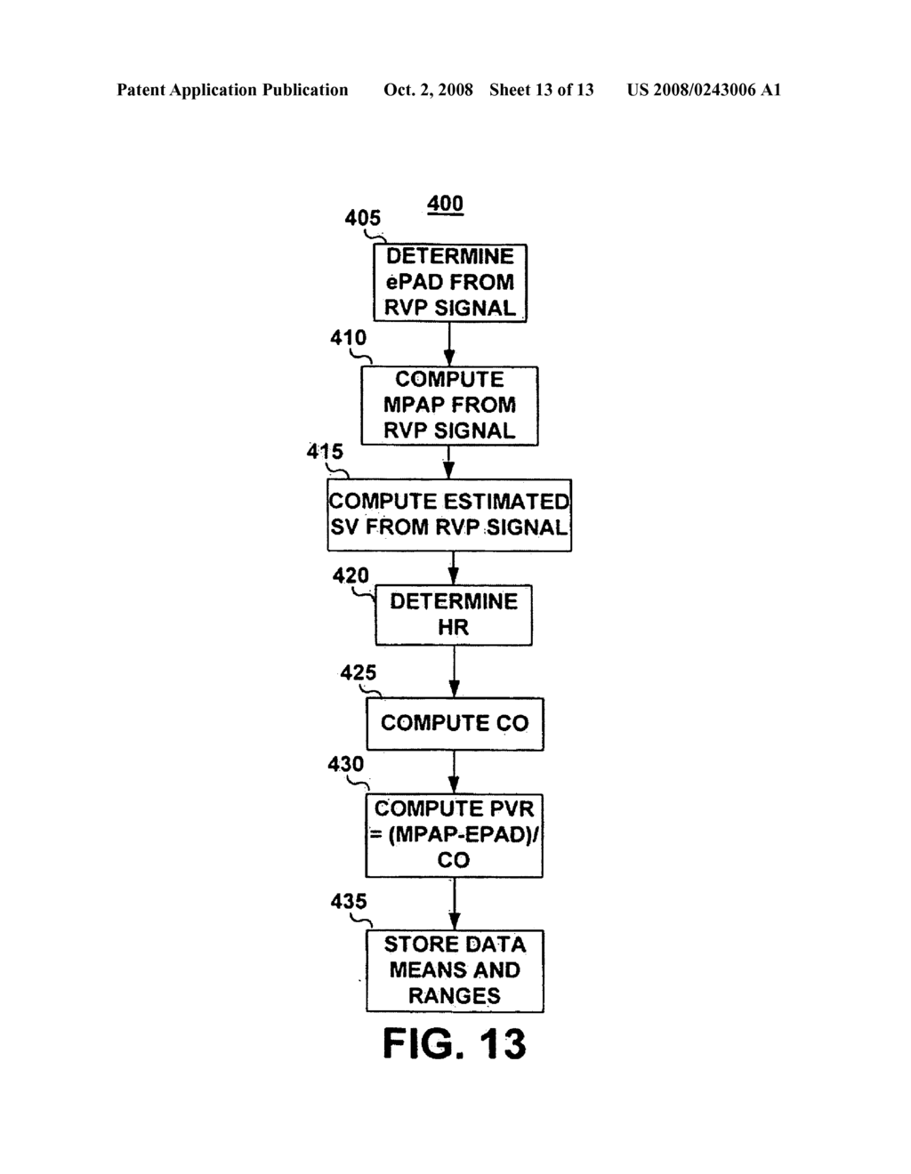 METHOD AND APPARATUS FOR CONTINUOUS PULSE CONTOUR CARDIAC OUTPUT - diagram, schematic, and image 14