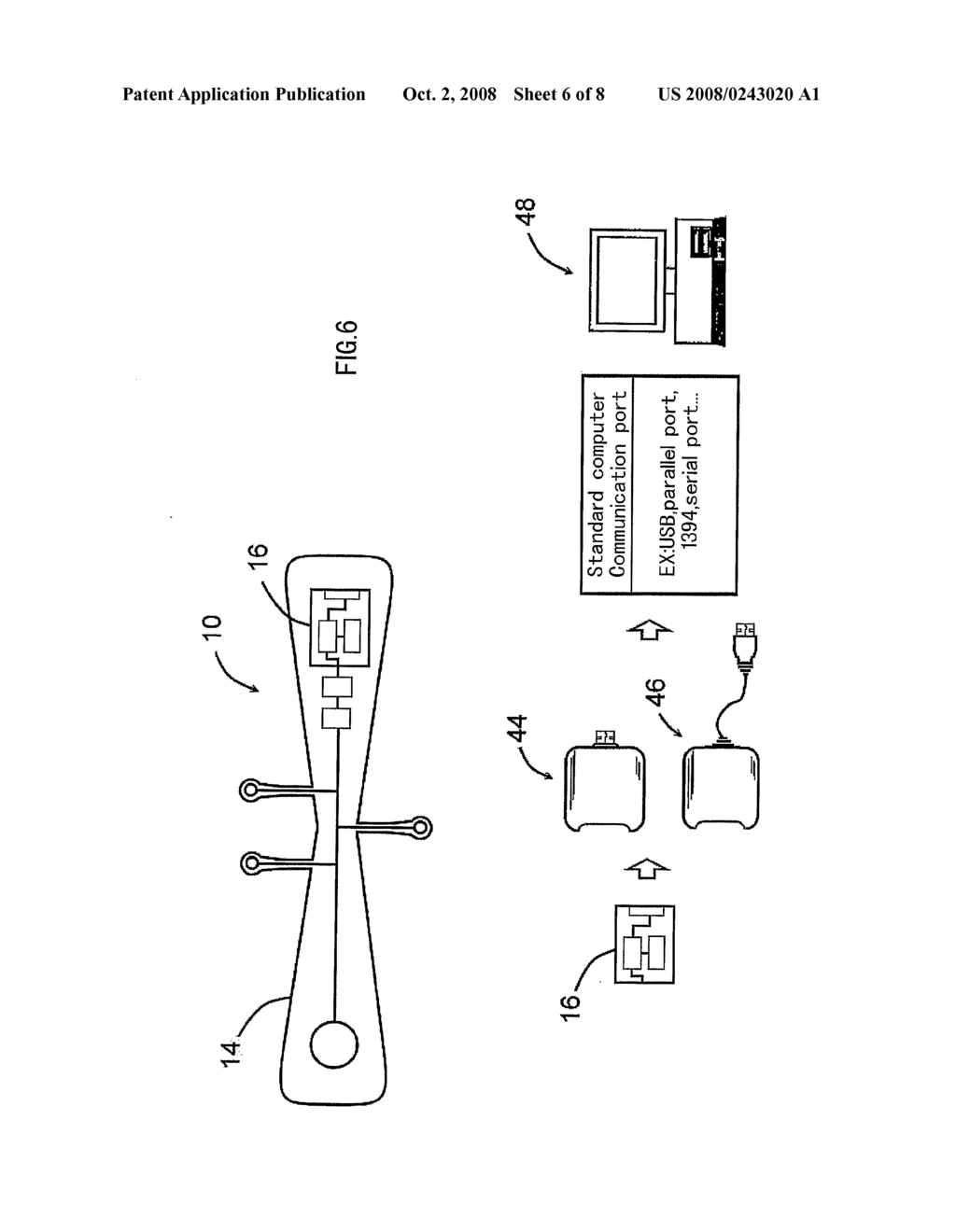 Physiological Signal Collecting And Monitoring Device And System - diagram, schematic, and image 07