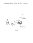 Method and apparatus for measuring representational motions in a medical context diagram and image