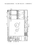 Method and apparatus for measuring representational motions in a medical context diagram and image