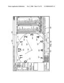 Method and apparatus for measuring representational motions in a medical context diagram and image