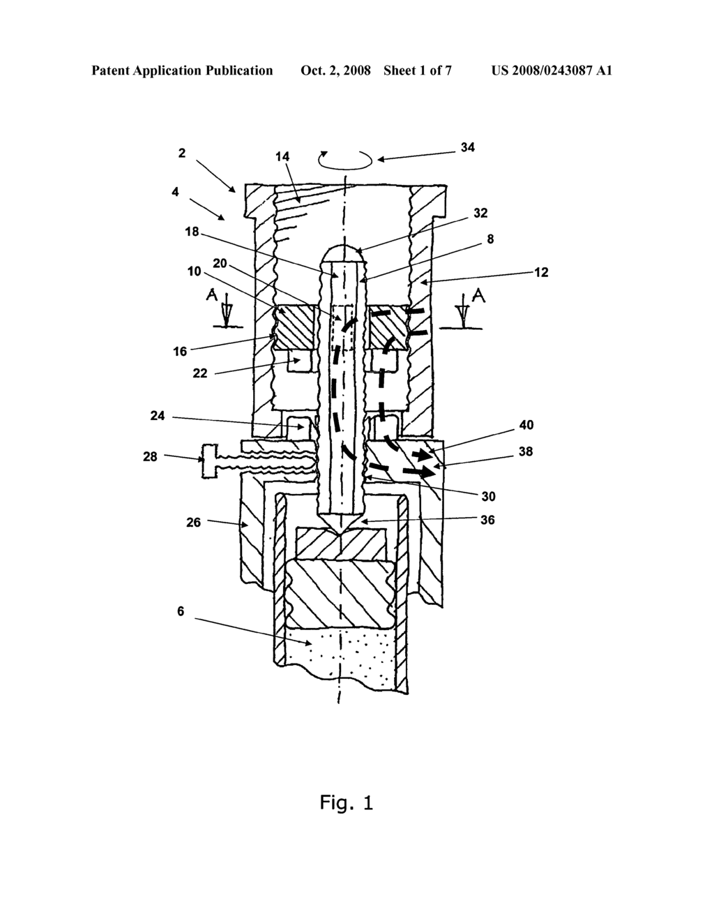 Dose Mechanism For an Injection Device For Limiting a Dose Setting Corresponding to the Amount of Medicament Left - diagram, schematic, and image 02