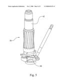 Stepped microkeratome blade holder diagram and image