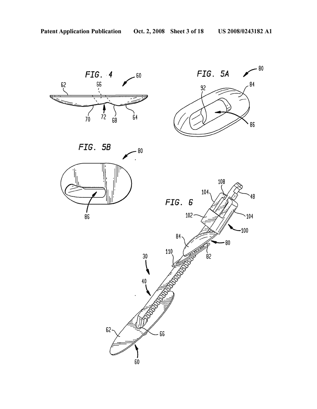 Vascular hemostasis device and deployment apparatus - diagram, schematic, and image 04