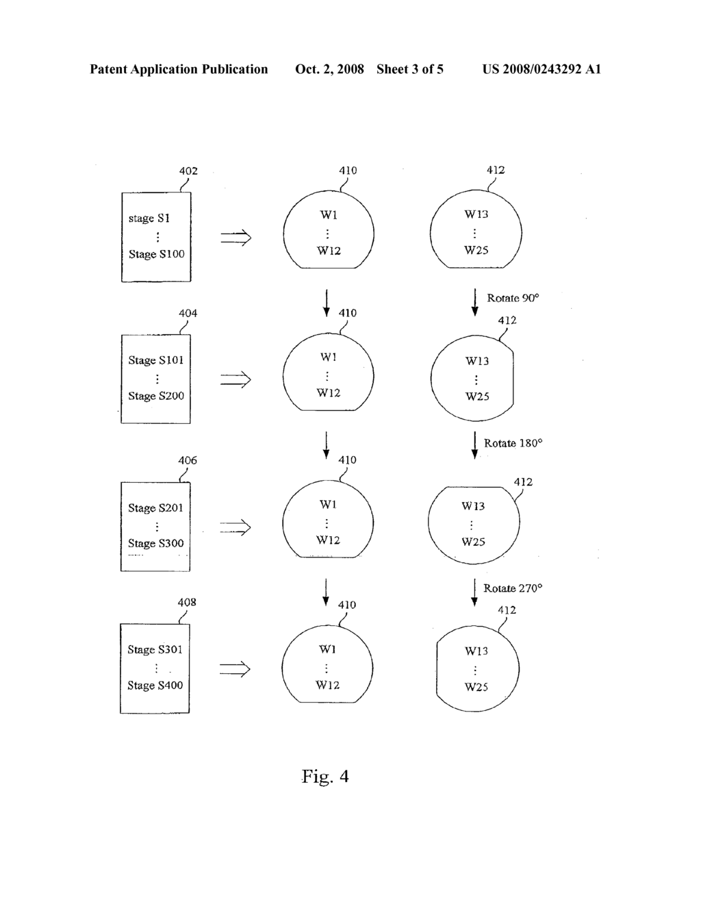 METHOD OF DEFECT DETECTION BASED ON WAFER ROTATION - diagram, schematic, and image 04