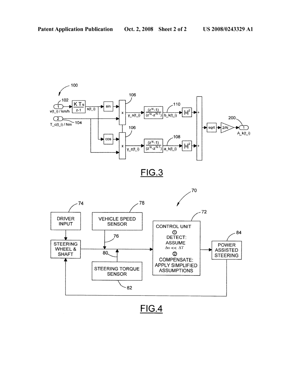 Detection and Compensation of Periodic Disturbances in a Motor Vehicle Steering Device - diagram, schematic, and image 03