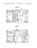 Crossroad guide method in a navigation system diagram and image