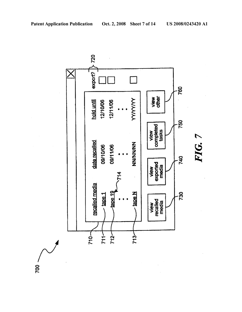 SYSTEMS AND METHODS OF MEDIA MANAGEMENT, SUCH AS MANAGEMENT OF MEDIA TO AND FROM A MEDIA STORAGE LIBRARY - diagram, schematic, and image 08