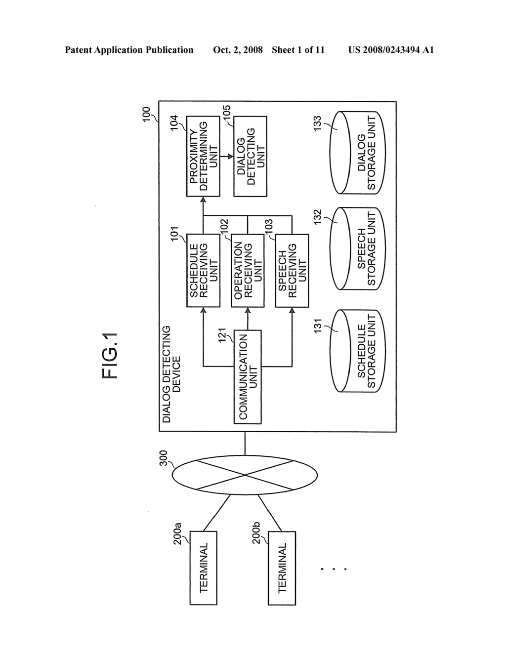 DIALOG DETECTING APPARATUS, DIALOG DETECTING METHOD, AND COMPUTER PROGRAM PRODUCT - diagram, schematic, and image 02