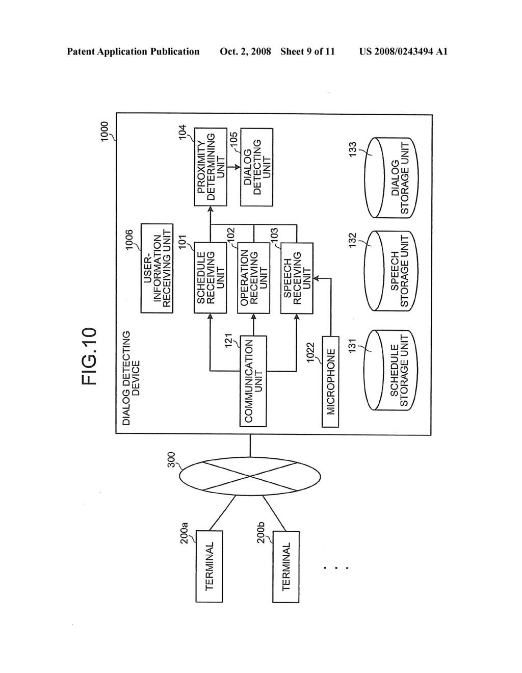 DIALOG DETECTING APPARATUS, DIALOG DETECTING METHOD, AND COMPUTER PROGRAM PRODUCT - diagram, schematic, and image 10