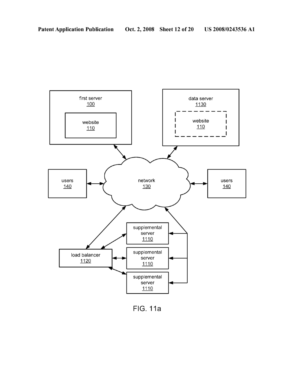 PROVIDING WEBSITE HOSTING OVERAGE PROTECTION BY STORAGE ON AN INDEPENDENT DATA SERVER - diagram, schematic, and image 13