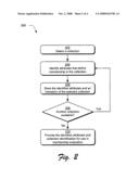 Client collection membership evaluation diagram and image