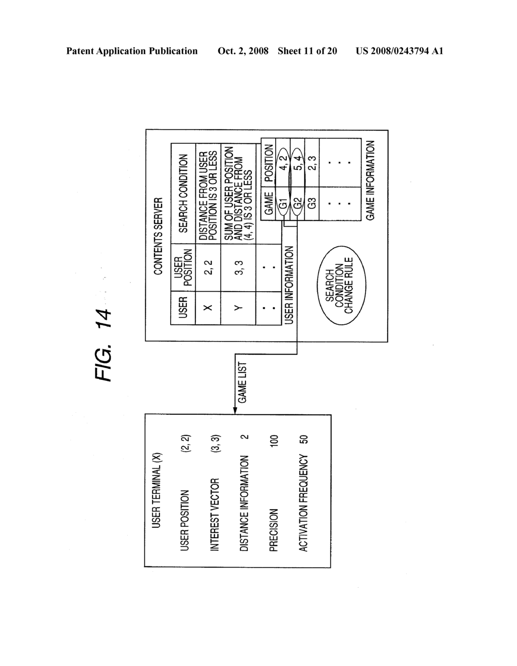 CONTENTS INFORMATION SEARCH CONTROL SYSTEM AND CONTENTS INFORMATION SEARCH CONTROL METHOD - diagram, schematic, and image 12