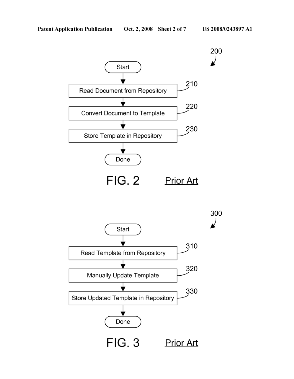 AUTONOMIC UPDATING OF TEMPLATES IN A CONTENT MANAGEMENT SYSTEM - diagram, schematic, and image 03