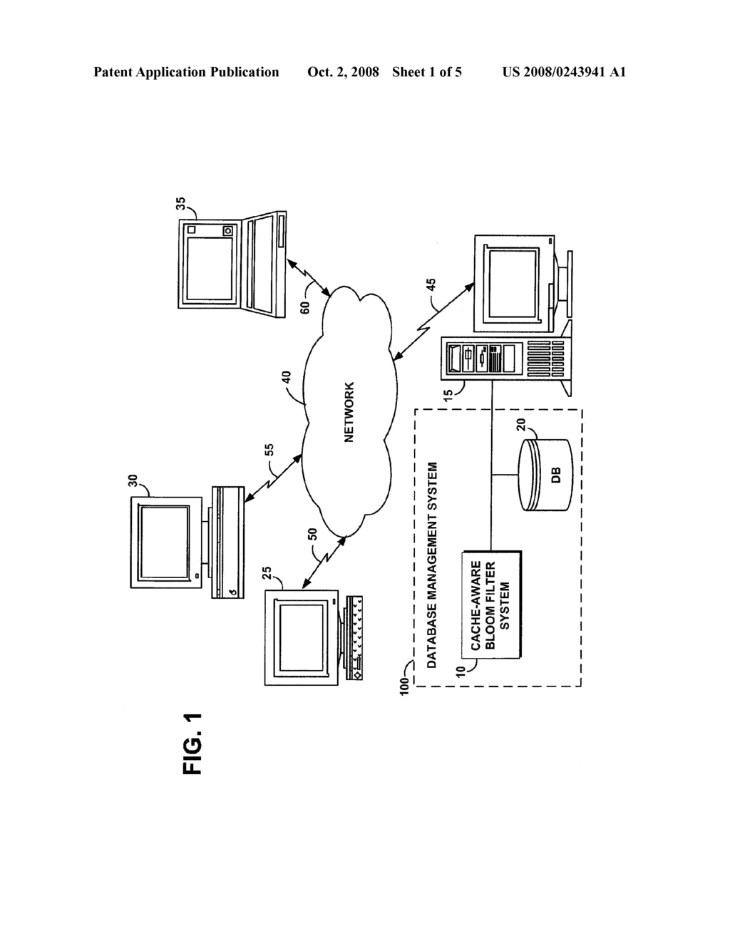 SYSTEM AND METHOD FOR GENERATING A CACHE-AWARE BLOOM FILTER - diagram, schematic, and image 02