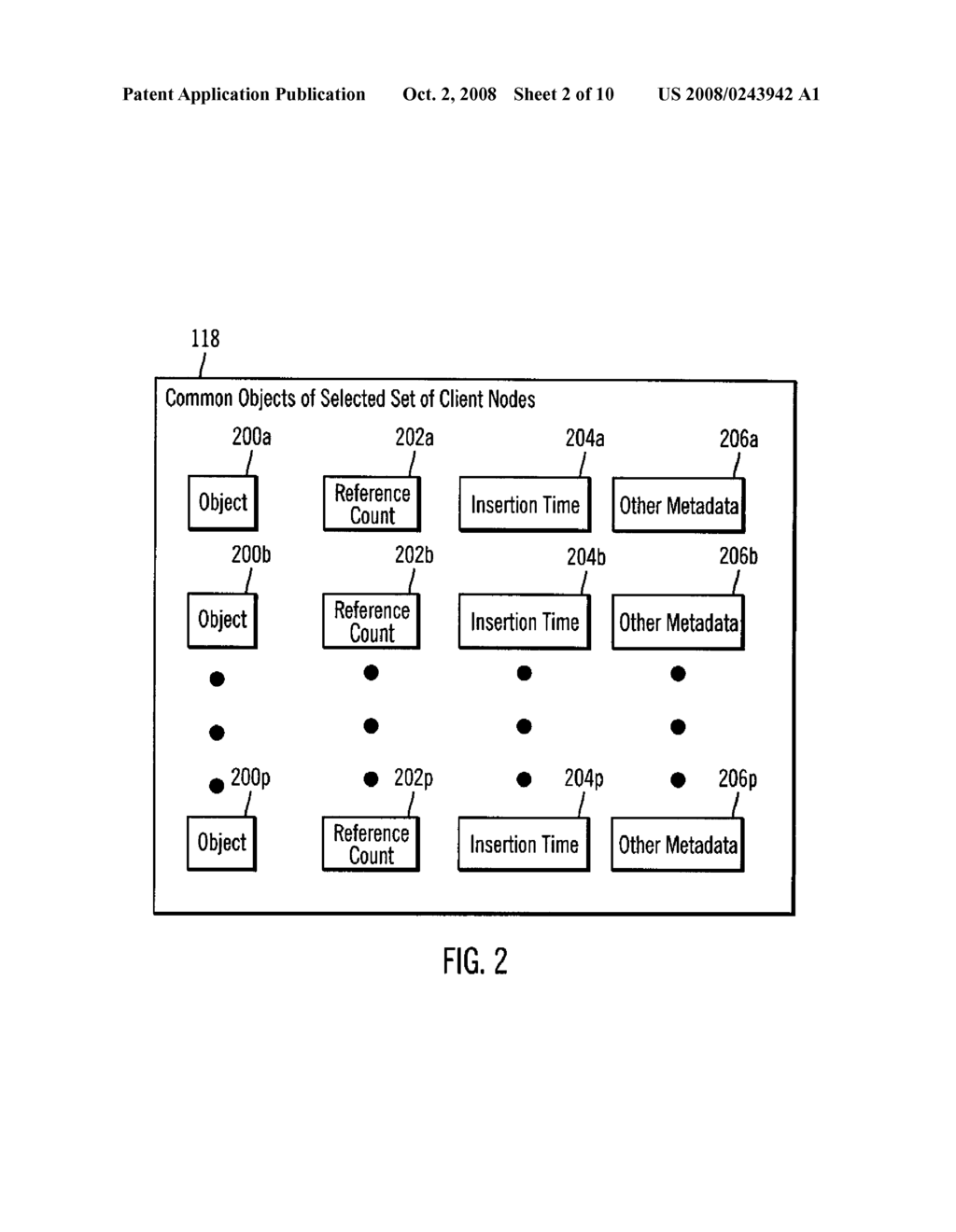 ELIMINATION OF REDUNDANT OBJECTS IN STORAGE SYSTEMS - diagram, schematic, and image 03