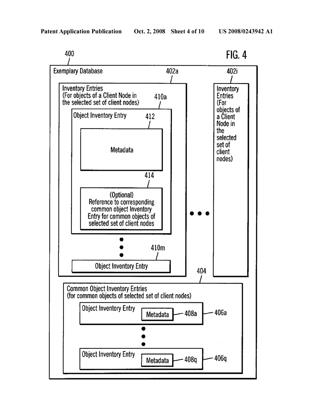 ELIMINATION OF REDUNDANT OBJECTS IN STORAGE SYSTEMS - diagram, schematic, and image 05