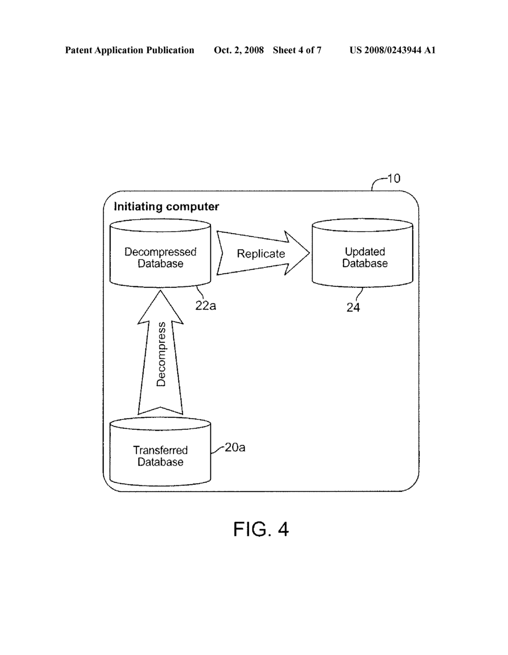 Synchronous peer-to-peer multipoint database synchronization - diagram, schematic, and image 05