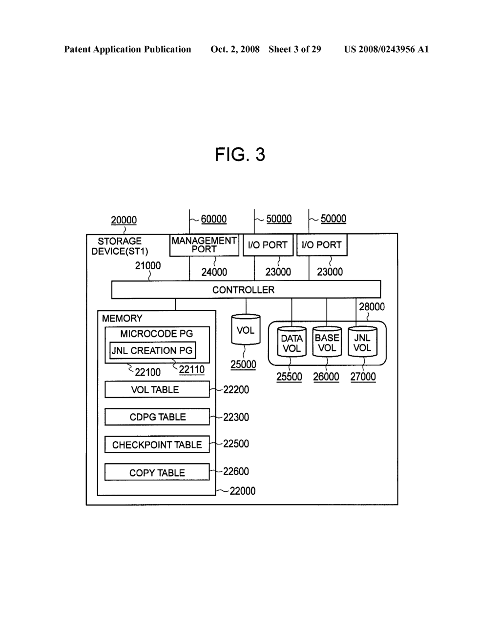 MANAGEMENT DEVICE AND METHOD FOR STORAGE DEVICE EXECUTING CDP-BASED RECOVERY - diagram, schematic, and image 04