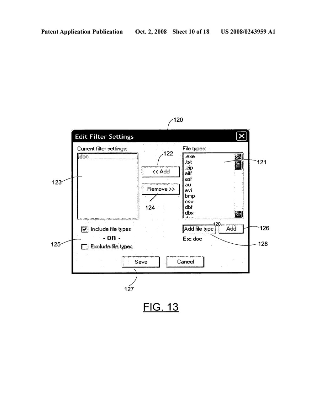 Apparatus and method for backing up computer files - diagram, schematic, and image 11