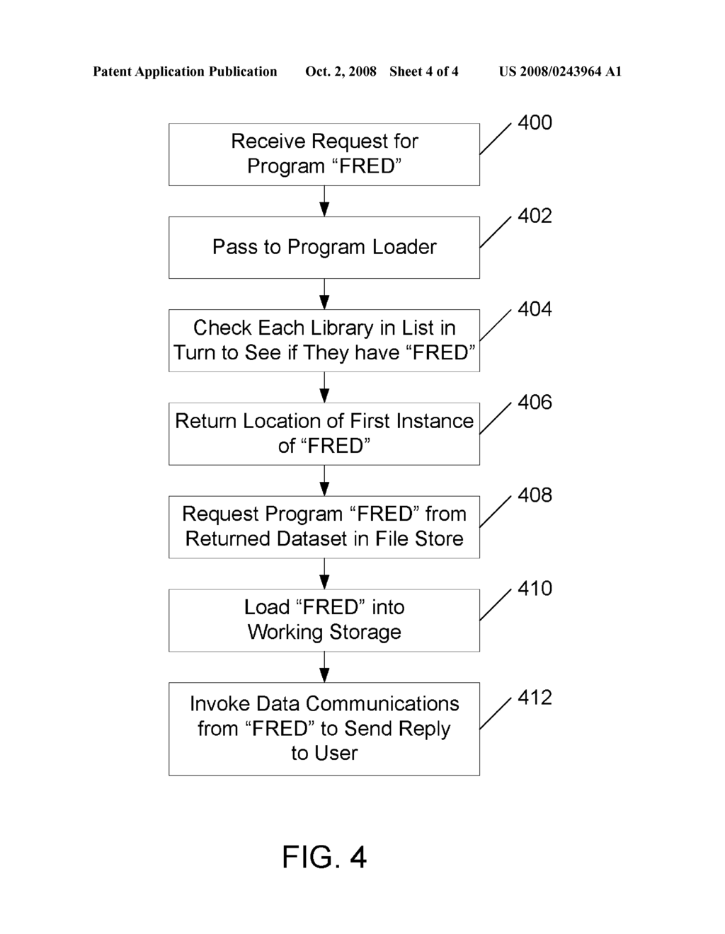 DYNAMIC ALLOCATION OF PROGRAM LIBRARIES - diagram, schematic, and image 05