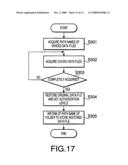 Information processing device, network system, and computer readable medium therefor diagram and image