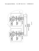 PROCESSOR CHIP ARCITECTURE HAVING INTEGRATED HIGH-SPEED PACKET SWITCHED SERIAL INTERFACE diagram and image