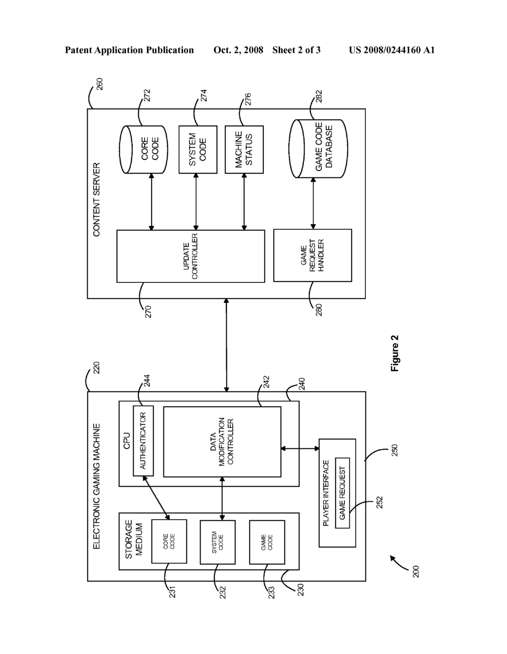 Storage Method for a Gaming Machine - diagram, schematic, and image 03