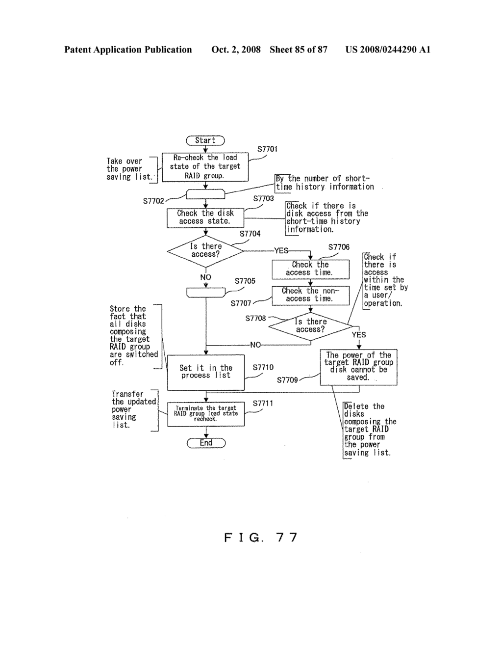 POWER SAVING DEVICE CONTROLLED BY CONTROLLER OR DISK - diagram, schematic, and image 86