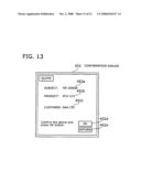 Program and apparatus for generating system test specifications diagram and image