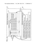 Program and apparatus for generating system test specifications diagram and image