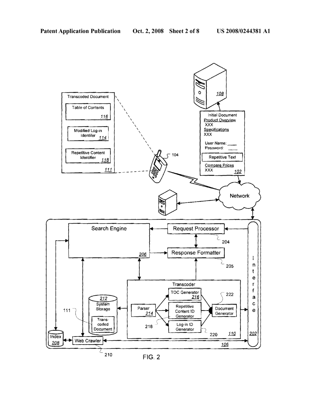 DOCUMENT PROCESSING FOR MOBILE DEVICES - diagram, schematic, and image 03