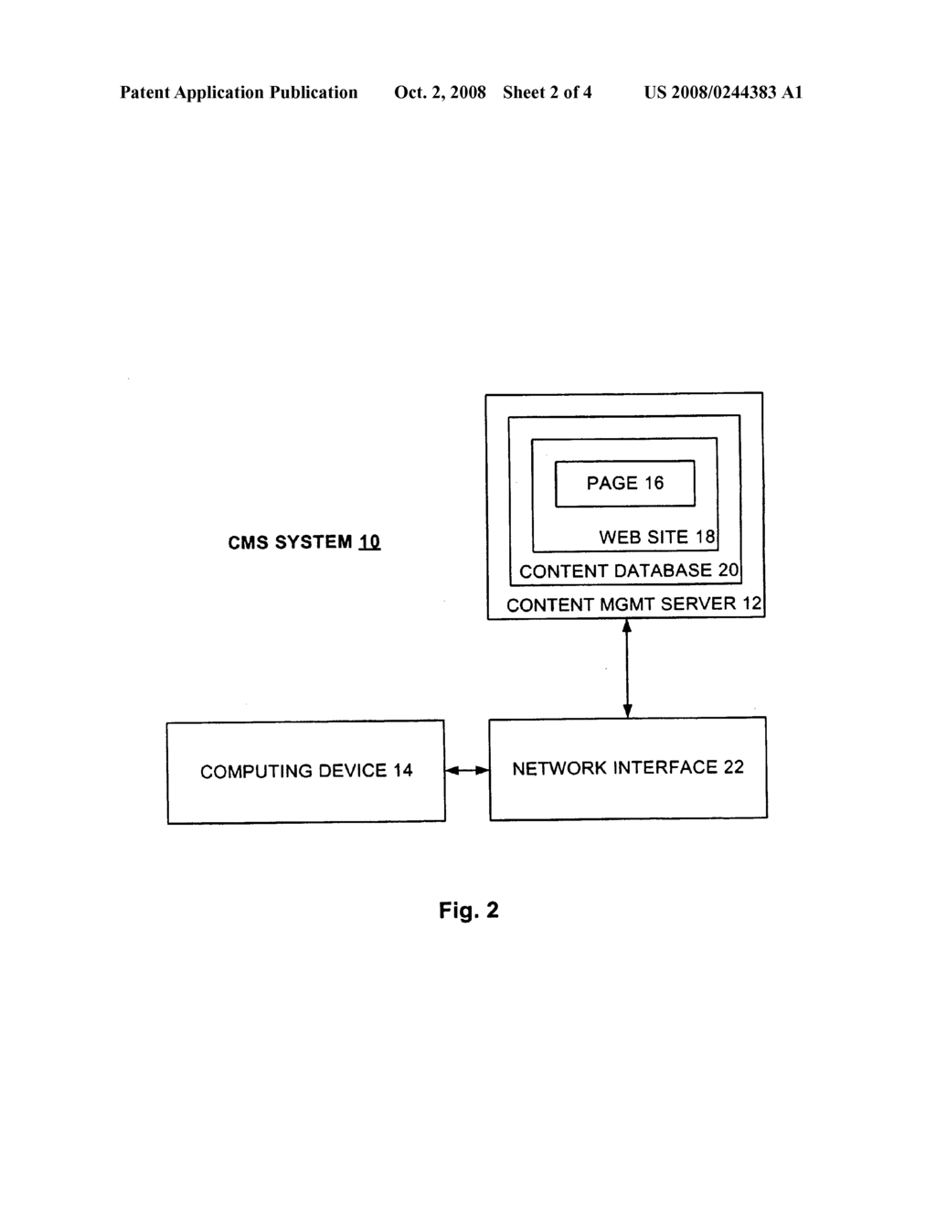 CONNECTED TEMPLATES IN CONNECTION WITH A CONTENT MANAGEMENT SERVER SYSTEM OR THE LIKE - diagram, schematic, and image 03